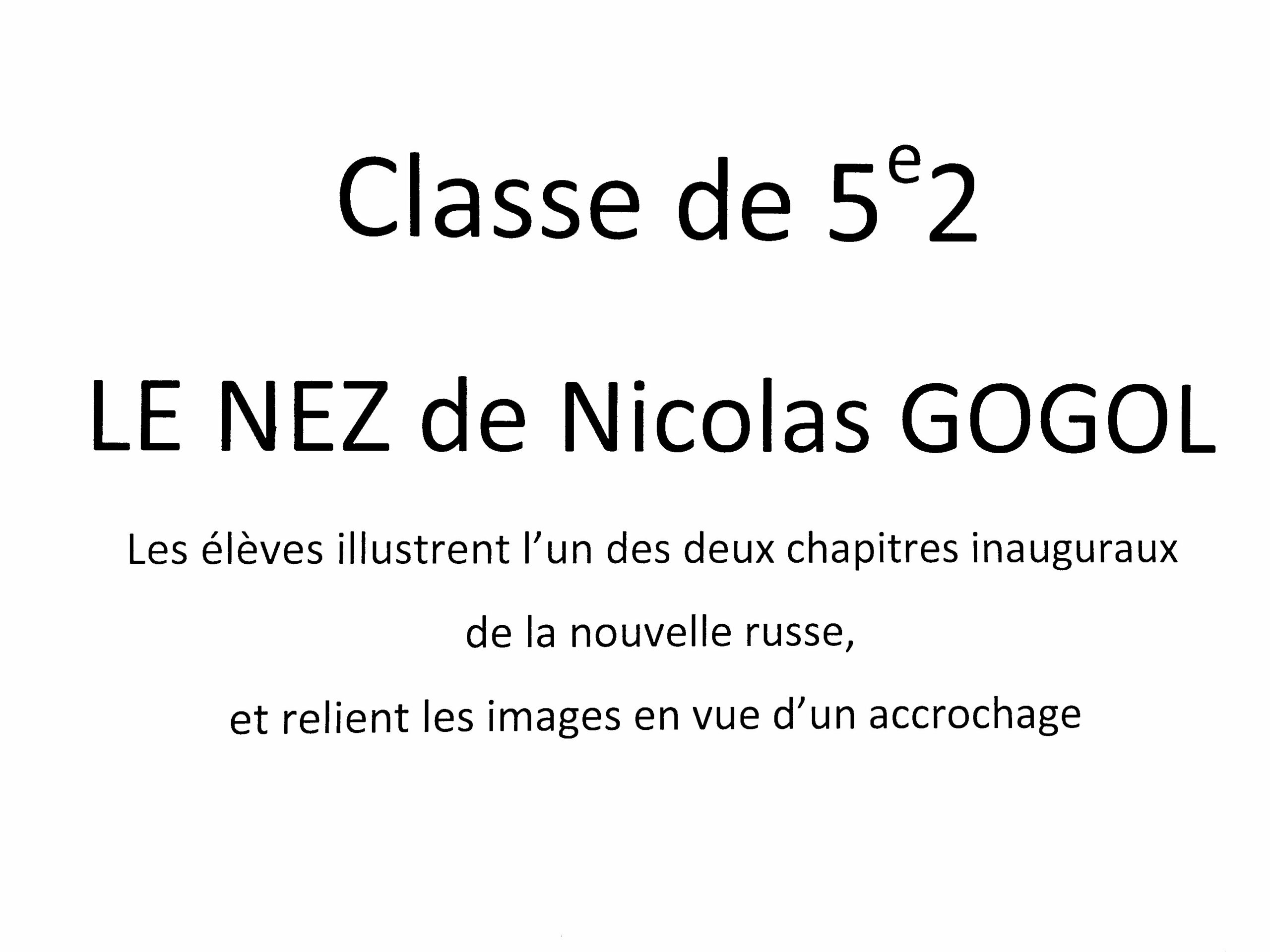 Le nez de Nicolas Gogol (5e2) (00)