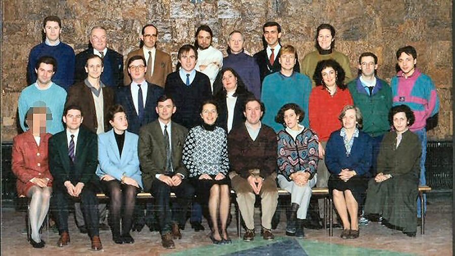 Photo des professeurs 1991-1992