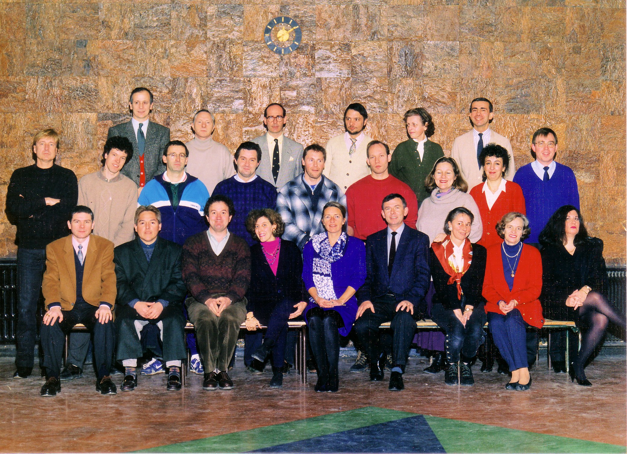 Photo des professeurs 1993-1994