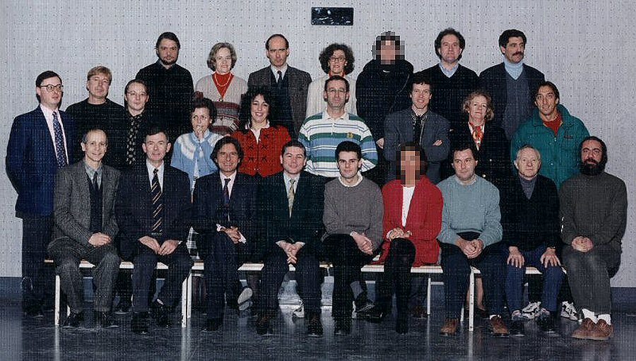 Photo des professeurs 1996-1997