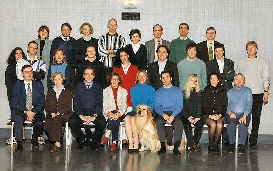 Photo des professeurs 1997-1998