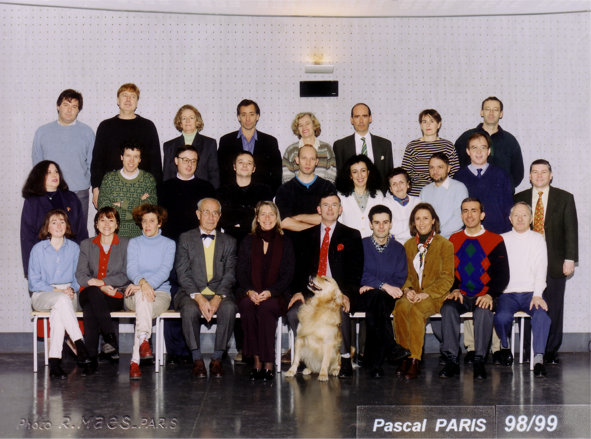 Photo des professeurs 1998-1999 (2)