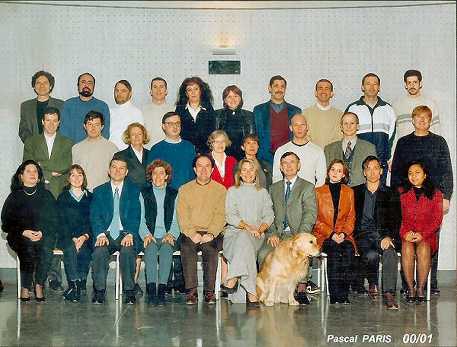 Photo des professeurs 2000-2001