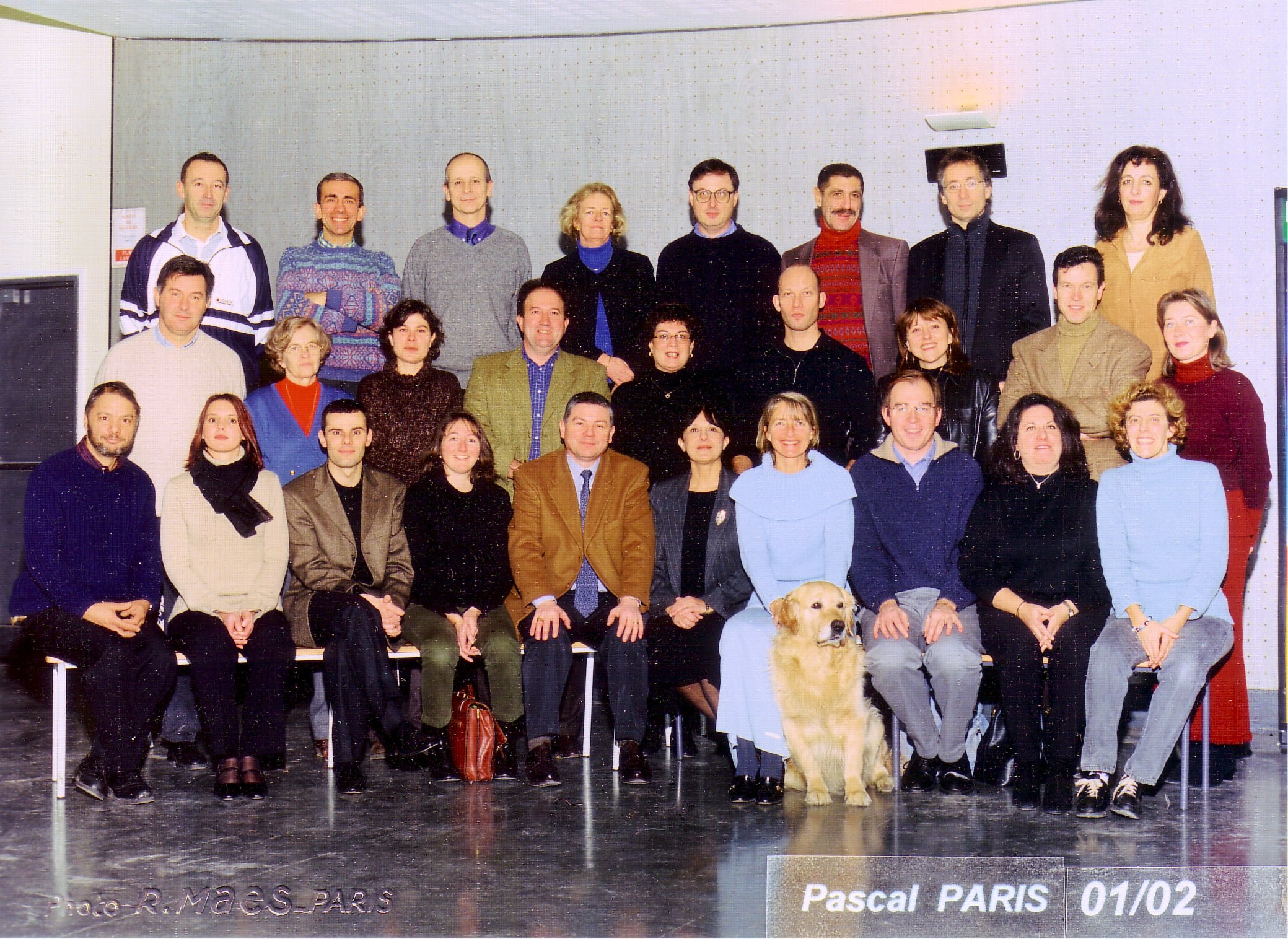 Photo des professeurs 2001-2002 (1)